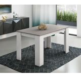 Mesa de Comedor, Mesa de Salón Fija, Color Andersen Pino Gris