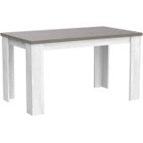 Mesa de Comedor, Mesa de Salón Fija, Color Andersen Pino Gris