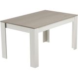 Mesa de Comedor, Mesa de Salón Fija, Color Andersen Pino Gris