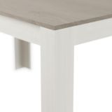 Mesa de Comedor, Mesa de Salón Fija, Color Andersen Pino Gris